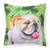 St Patrick's Design with Dog Fabric Decorative Pillow - 652259219414