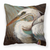 Caroline's Treasures Bird Painting Fabric Decorative Pillow, 14 Inch, Water Resistant, durable, colorful