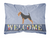 Welcome Dog Art Canvas Fabric Decorative Pillow - 638508702531