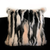 Plutus Brands Fancy Animal Faux Fur Luxury Throw Pillow Luxe Pattern