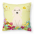 Easter Eggs Design Dog Art Fabric Decorative Pillow - 638508768223