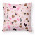 Ballerina Themed Fabric Decorative Pillow - 638508654762
