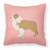 Dog Profile Checkerboard Design Fabric Decorative Pillow - 638508511058