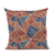 Plutus Red, Blue Sketch Abstract Luxury Throw Pillow - 017247668399