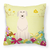 Easter Eggs With Dog Fabric Decorative Pillow - 638508769374
