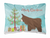 Merry Christmas Animal Art Fabric Decorative Pillow - 652259129478