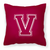 Monogram Letter Fabric Decorative Pillow - 705332249386