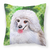 St Patrick's Design with Dog Fabric Decorative Pillow - 652259219858