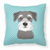 Carolines Treasures, Inc Dog Breed Checkered Fabric Decorative Pillow, 18x18 Inches, Polyester, Decorative Couch Accent