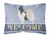 Welcome Dog Art Canvas Fabric Decorative Pillow Style 2 - 638508981240
