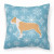 Winter Snowflake With Dog Fabric Decorative Pillow - 638508515377