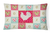 Carolines Treasures, Inc Bird Art Love Fabric Decorative Pillow, 12x16 Inches, Polyester, Cozy Cute
