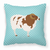 Animal Art Checkboard Design Fabric Decorative Pillow - 638508932327