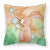 Animals/Birds Watercolor Fabric Decorative Pillow - 638508839817