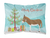 Merry Christmas Animal Art Fabric Decorative Pillow - 652259129423