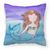 Watercolor Sealife Art Canvas Fabric Decorative Pillow - 638508850157