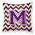 Letter Chevron Fabric Decorative Pillow - 638508320346
