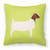 Green Check Themed Fabric Decorative Pillow - 638508933171