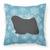 Winter Snowflake With Dog Fabric Decorative Pillow - 638508515469