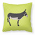 Green Check Themed Fabric Decorative Pillow - 638508932754