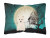 Caroline?s Treasures Halloween Dog Artwork Polyester Pillow, Decorative 12x16
