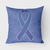 Carolines Treasures, Inc Ribbon Cancer Awareness Fabric Decorative Pillow, 14x14 Inches, 100% Polyester, Cozy Sofa Cushion