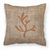 Carolines Treasures Sealife Burlap Fabric Decorative Pillow, Burlap Finish, 18 x 18 Inches Stylish Home Accent