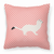 Animal Art Checkboard Design Fabric Decorative Pillow - 638508929556