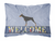 Welcome Dog Art Canvas Fabric Decorative Pillow - 638508702562