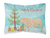 Merry Christmas Animal Art Fabric Decorative Pillow - 652259129218