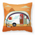 Camper Van Canvas Fabric Decorative Pillow - 638508727411