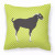 Animal Art Checkboard Design Fabric Decorative Pillow - 638508927934