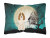 Carolines Treasures Halloween Dog Art Canvas Decorative Pillow, Full Color Artwork, 12x16 Inches