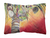 Carolines Treasures Flowers/Trees/Plants Painting Fabric Decorative Pillow, Multi-Color, 12x16 Inches, colorful, bright