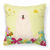 Easter Eggs Design Dog Art Fabric Decorative Pillow - 638508767554