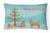 Christmas Tree Dog Art Canvas Fabric Decorative Pillow Style 2 - 194030034897