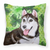 St Patrick's With Dog Fabric Decorative Pillow - 652259223626