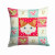 Carolines Treasures Cat Face Love Fabric Decorative Pillow, 14 x 14 Inches, Water Resistant, Durable