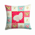 Bird Art Love Fabric Decorative Pillow - 194030133873
