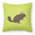 Green Check Themed Fabric Decorative Pillow - 638508933065
