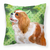 St Patrick's Design with Dog Fabric Decorative Pillow - 652259219650