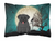 Caroline?s Treasures Halloween Dog Art Decorative Canvas Pillow ? 12x16 Full-Color Design