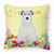 Easter Eggs With Dog Fabric Decorative Pillow - 638508769251