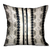 Plutus Brands Scandinavian Stripe Luxury Home Designer Throw Pillow, Black & White