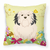 Easter Eggs Design Dog Art Fabric Decorative Pillow - 638508767509
