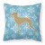 Winter Snowflake With Dog Fabric Decorative Pillow - 638508514974