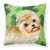 St Patrick's With Dog Fabric Decorative Pillow - 652259223183