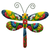 Painted Floral Dragonfly - 798118808525