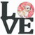 Dog Love & Hearts Metal Wall Artwork - 194030204511