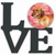 Dog Love & Hearts Metal Wall Artwork - 194030204061